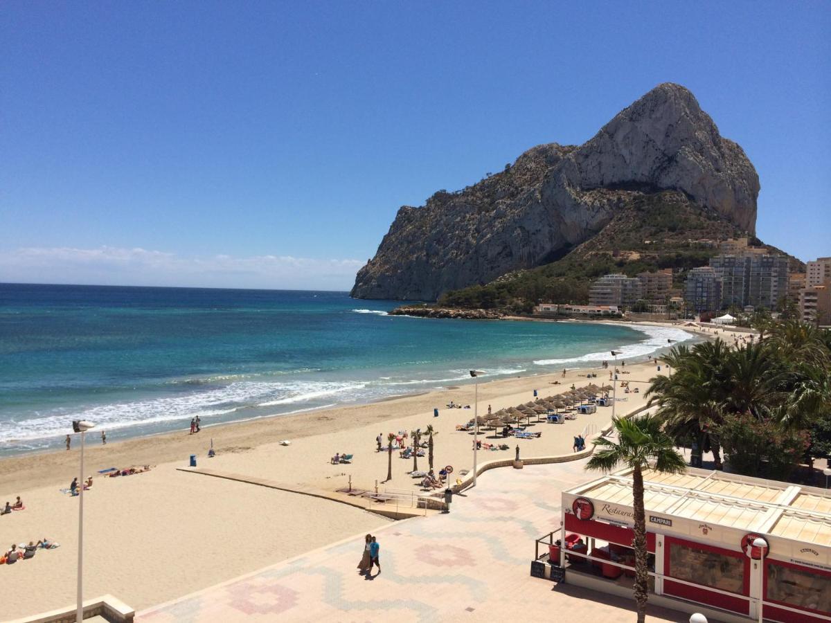 Medi Playa Primera Linea Con Piscina Calpe Exteriör bild