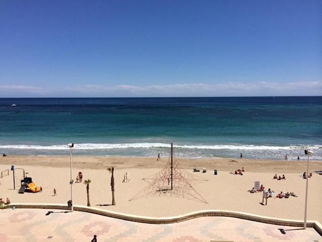Medi Playa Primera Linea Con Piscina Calpe Exteriör bild