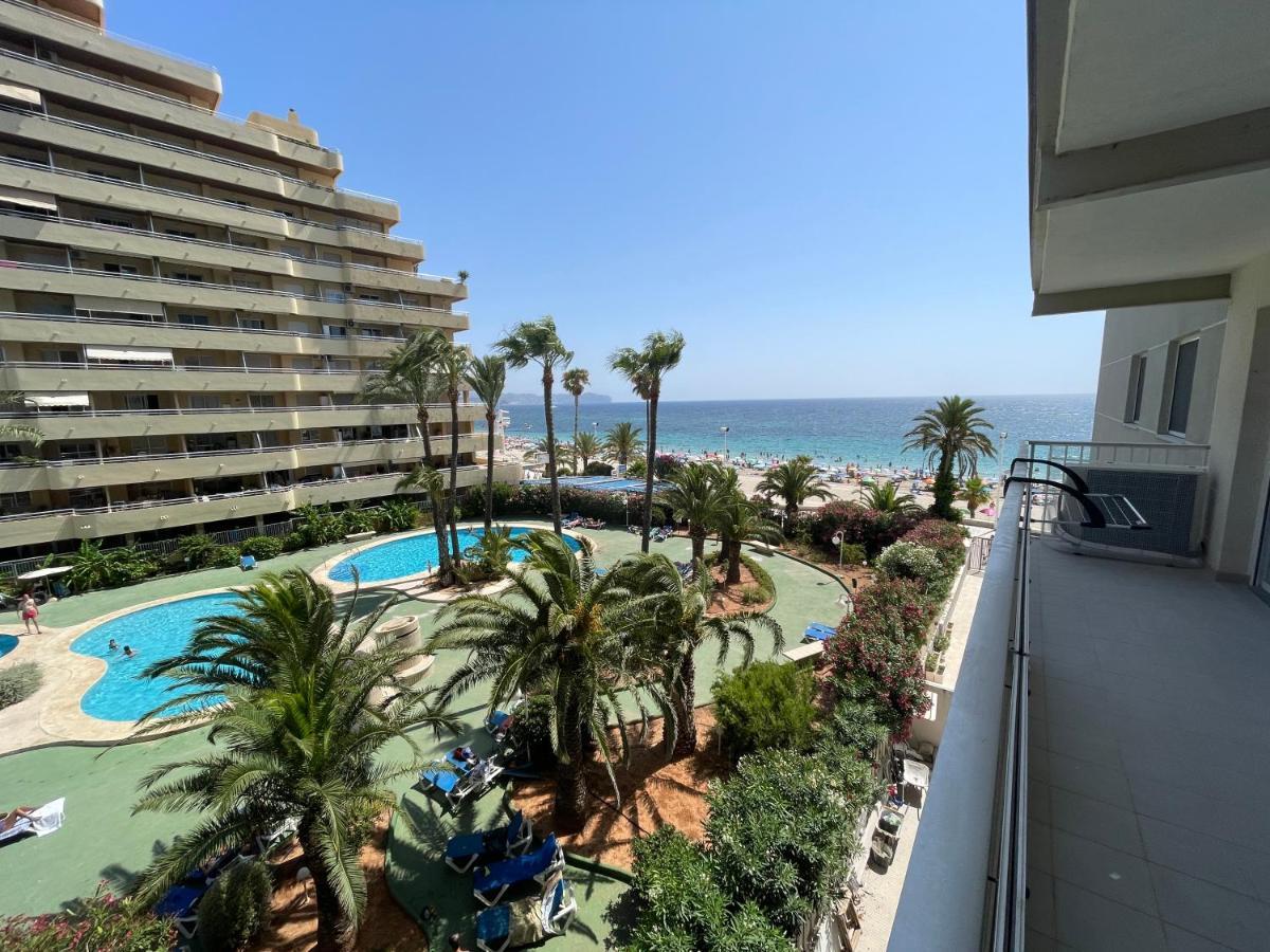 Medi Playa Primera Linea Con Piscina Calpe Exteriör bild